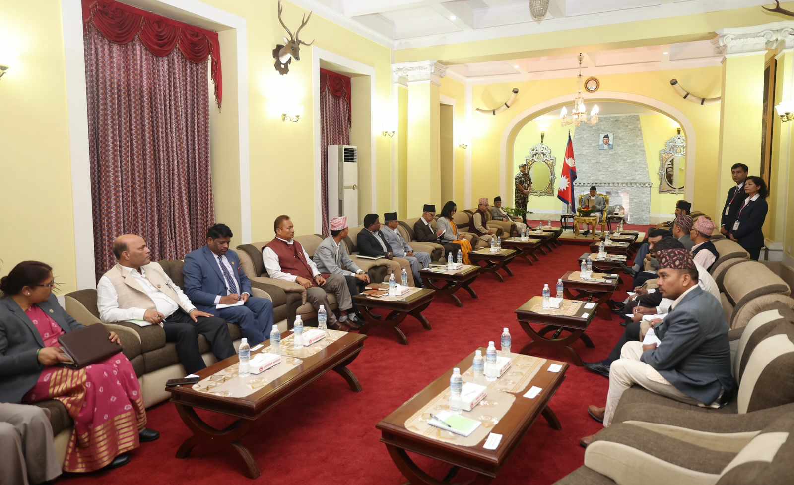 शीतलनिवासमा प्रमुख विपक्षीबिनाकै सर्वदलीय बैठक